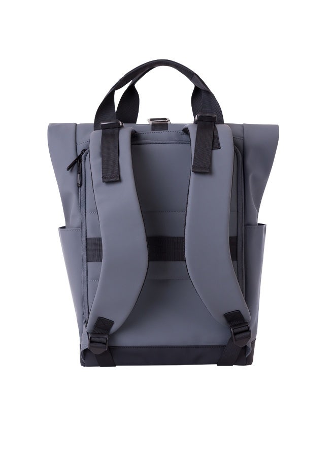 KIKKABOO حقيبة سيريز القابلة للطي، حقيبة الأم، تثبيتات عربة الأطفال، سعة كبيرة، وسادة تغيير محمولة، حقيبة حرارية، حقيبة مقاومة للماء، حقيبة متعددة الاستخدامات - Image 4