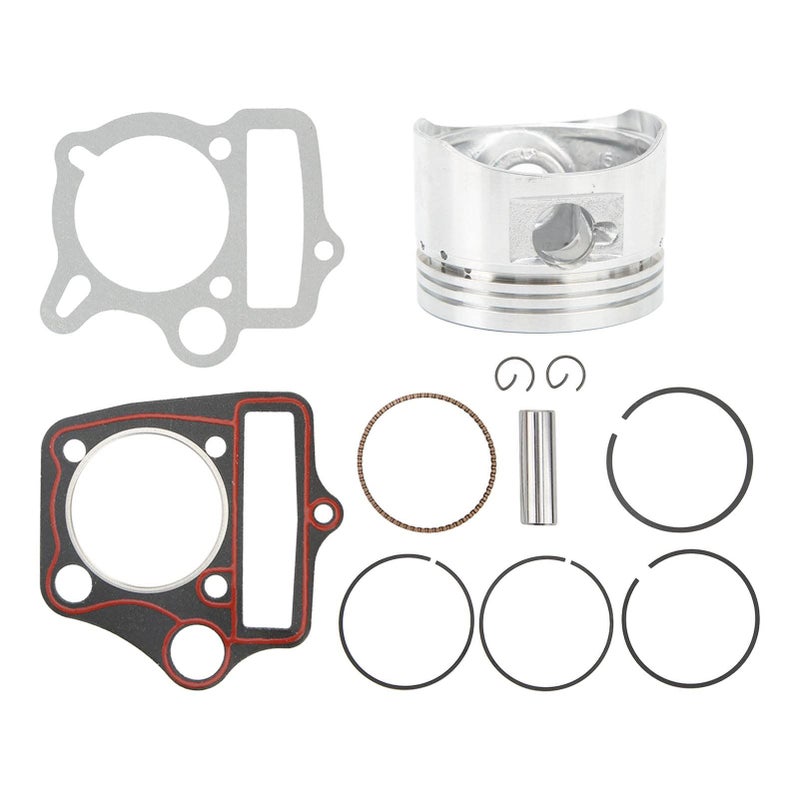 Engine Piston Rings Gasket Set 52.4mm for 110cc 125cc ATV Dirt Pit Bike - Image 2