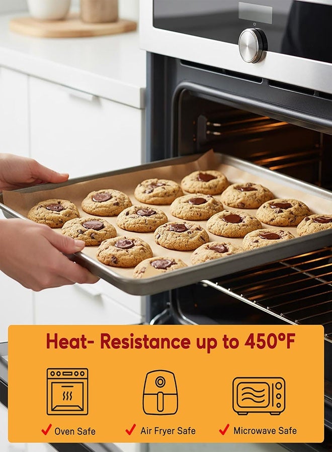 لفافة ورق زبدة، 12 بوصة × 65 قدم، غير مبيضة، غير لاصقة، ورق زبدة بني أطول للخبز في الفرن، المقلاة الهوائية، الطهي بالبخار، الخبز والشواء - Image 2