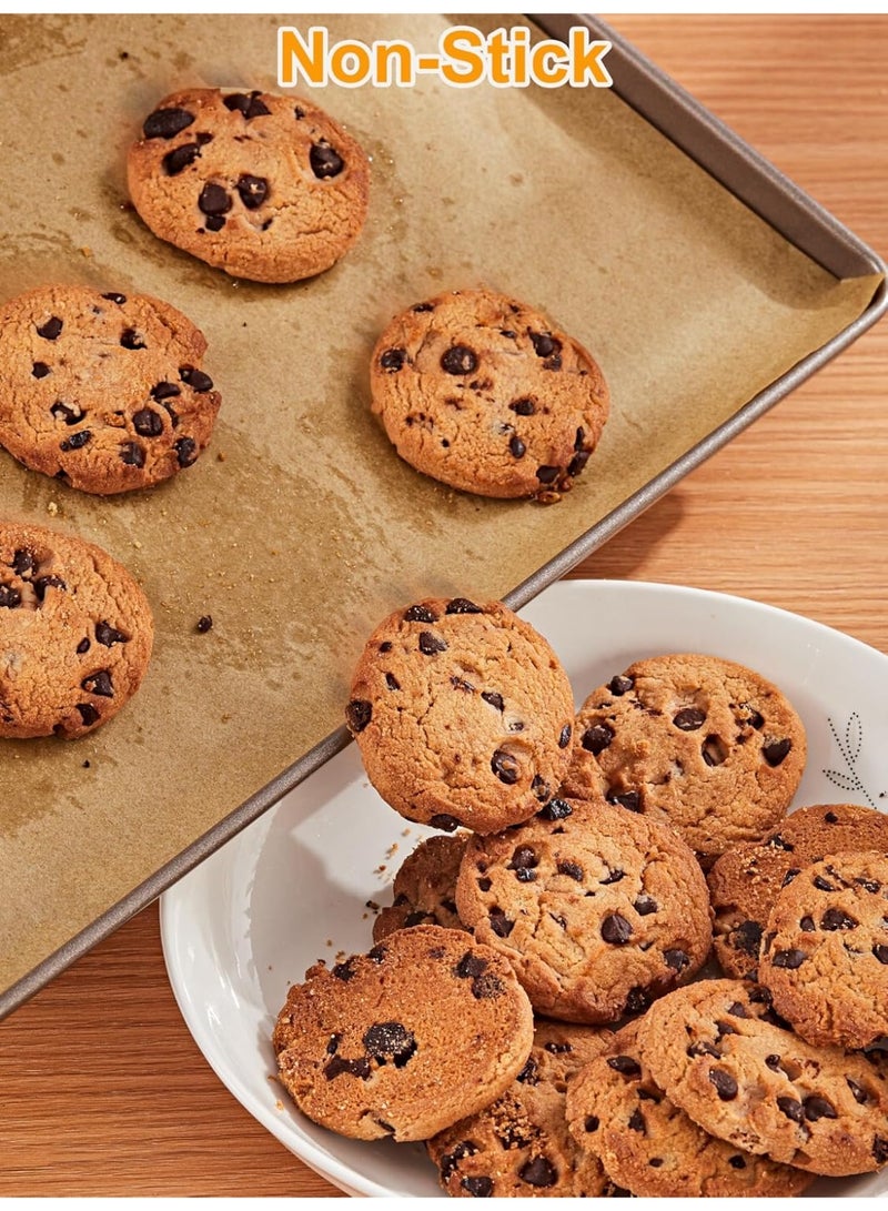 لفافة ورق زبدة، 12 بوصة × 65 قدم، غير مبيضة، غير لاصقة، ورق زبدة بني أطول للخبز في الفرن، المقلاة الهوائية، الطهي بالبخار، الخبز والشواء - Image 5