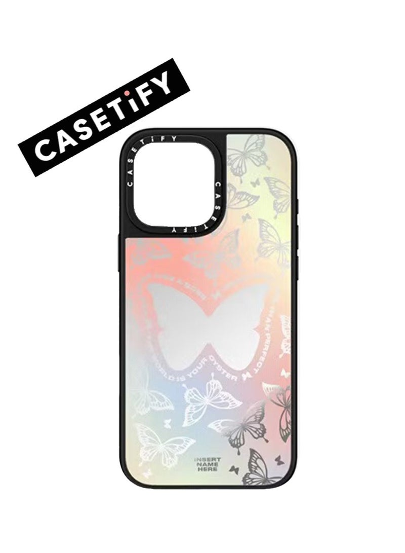 Casetify Elegant Butterfly Mirror Case - iPhone 15