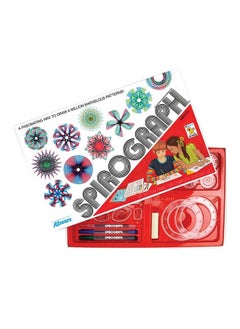 Spirograph Retro Deluxe Set Reproduction Of The Classic 1970S Deluxe Set Fun And Creative Activity Ages 8+  - Image 4