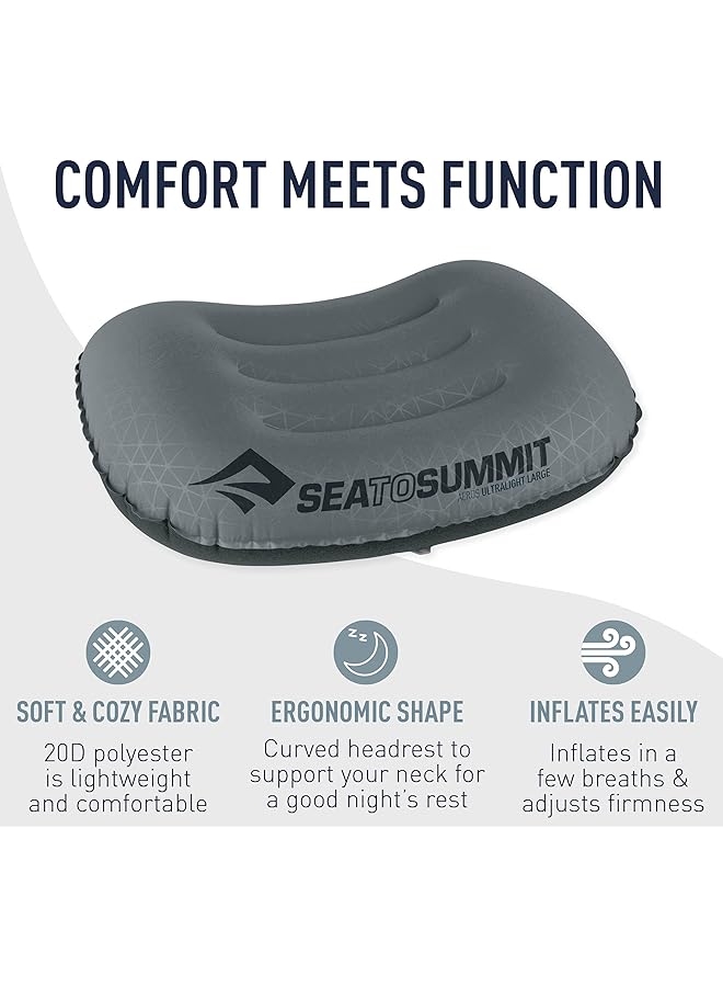 SEA TO SUMMIT Aeros Ultralight Pillow Regular Sea Foam - Image 5