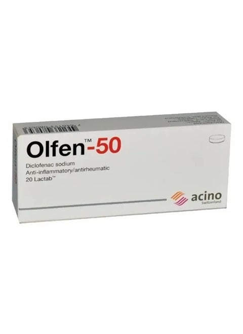 Olfen 50Mg Tab 20S