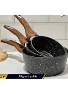 3-piece granite casserole set with heat-insulated wooden handle - pzsku/Z7A353EE0D41304F6BC57Z/45/_/1733559682/ae73e8ed-57a0-454e-9939-2afc573578cd