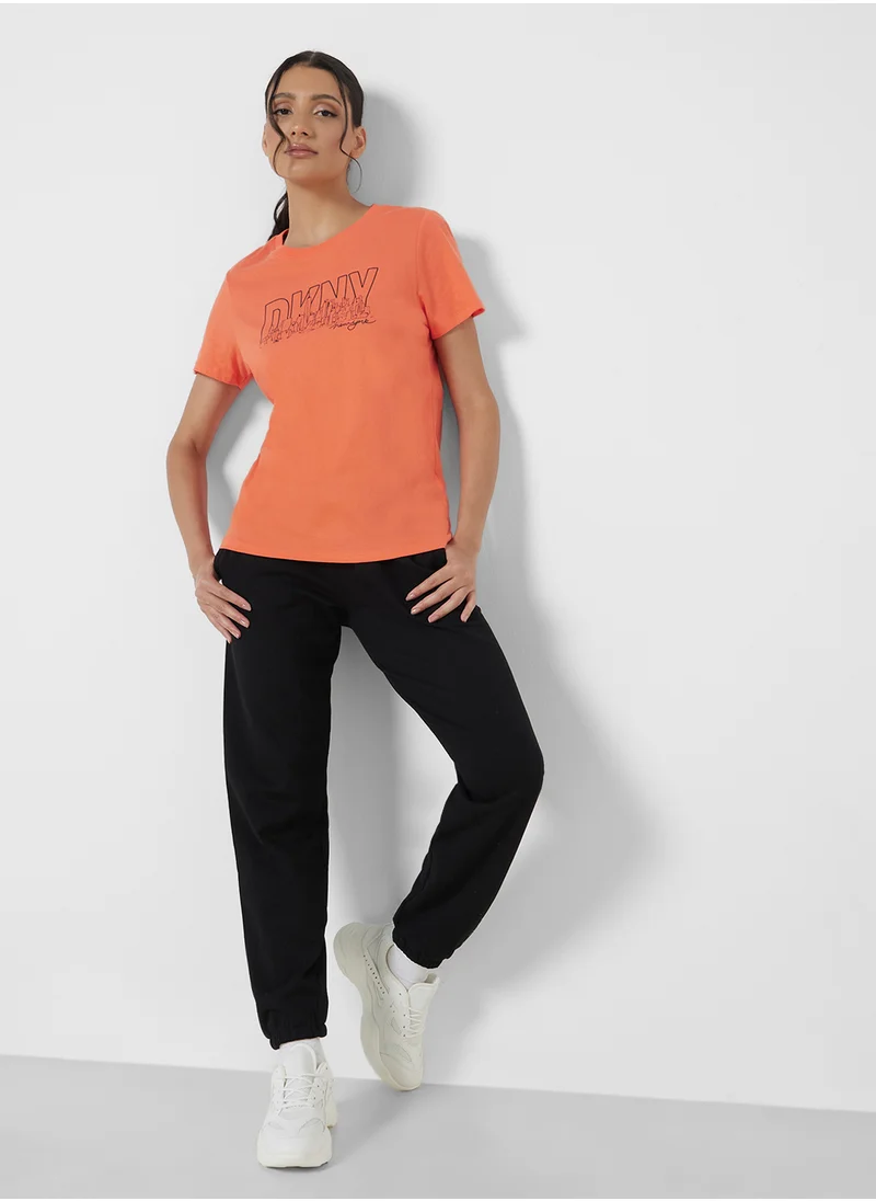 DKNY Sport Crew Neck T-Shirt