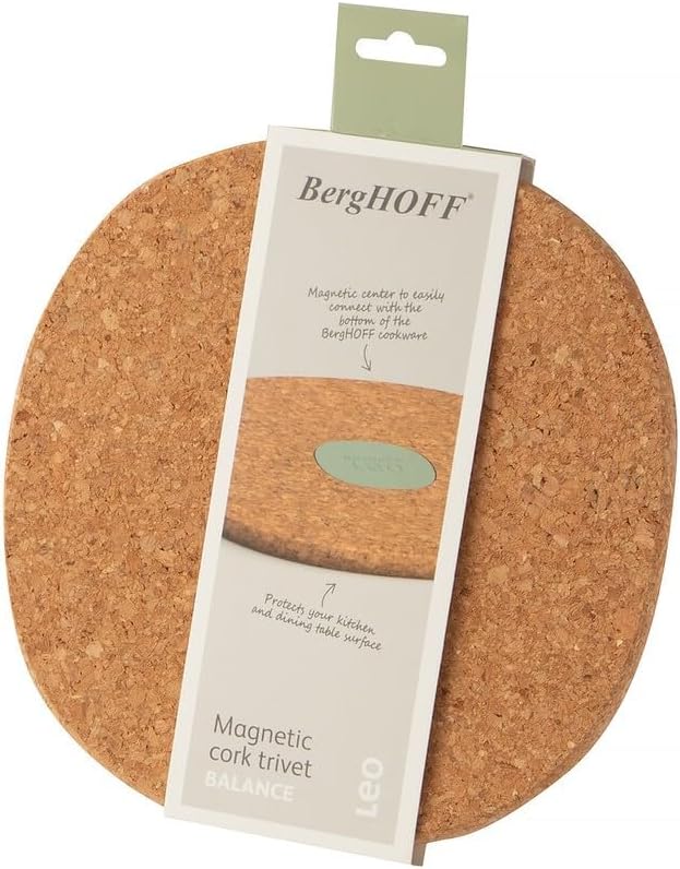 Berghoff Leo Magnetic Cork Trivet Protects Surface & Table from Scratch, Stain or Damage, 22 X 18.5 Cm - Image 4