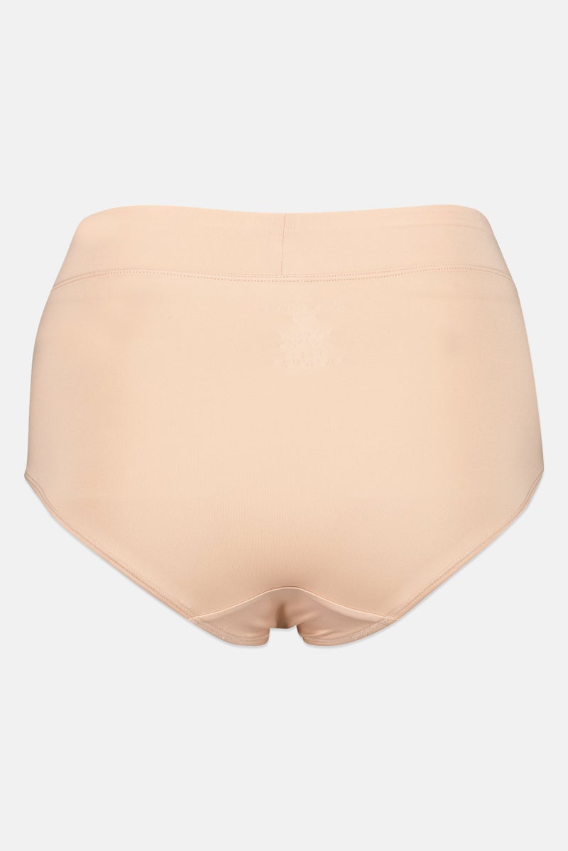 Gloria Vanderbilt Women 5 Pack Plain Microfiber Briefs, Multicolor - Image 3