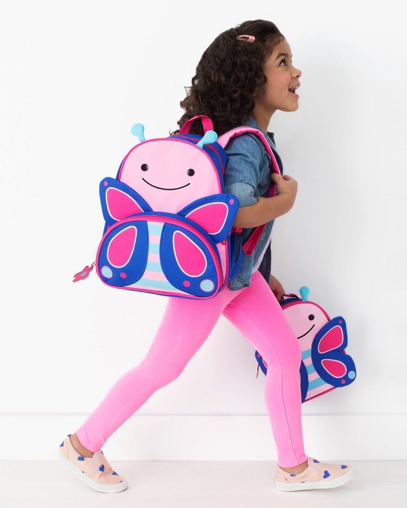 Skip Hop Toddler Backpack, Zoo Preschool Ages 3-4, Butterfly - Image 4