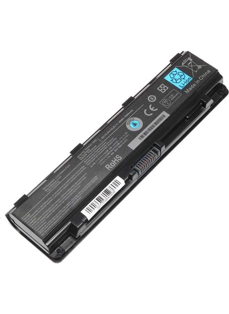 Generic Replacement Laptop Battery for Toshiba Satellite S855, C855, C850, P850, L855, C800 – Compatible with PA5025U-1BRS, PA5024U-1BRS, PA5026U-1BRS, PABAS260, PA5023U-1BRS, PA5109U-1BRS – 10.8V 48Wh  - Image 1