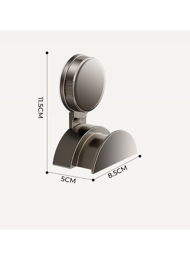 هومستر 3 أجهزة كمبيوتر شخصية كوب امتصاص باب الخطاف الخلفي ، قوي الحمل ، خطاف لاصق الحمام ، باب المدخل ، رف تخزين الملابس ، تخزين حقيبة معلقة رمادي - Image 3