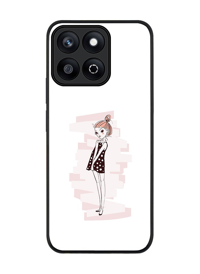 Stylizedd For Honor X7c 4G Case,Slim fit Camera Protection, Shockproof Thin Phone cover  - Shy Teen  - Image 1