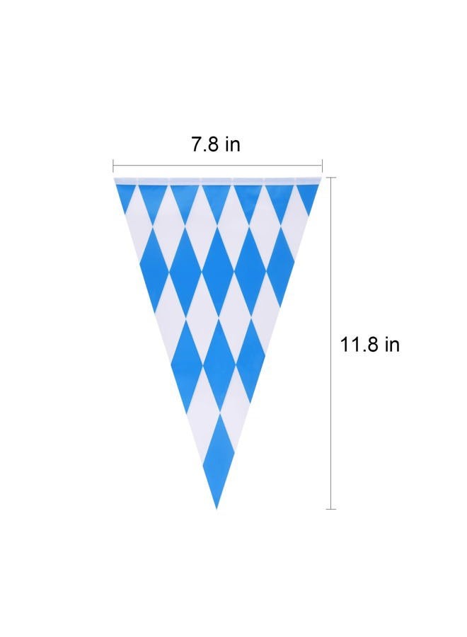 Tuparka 98 Feet Oktoberfest Bavarian Pennant Banner Flag, Oktoberfest Decorations Octoberfest Party Supplies - Image 2