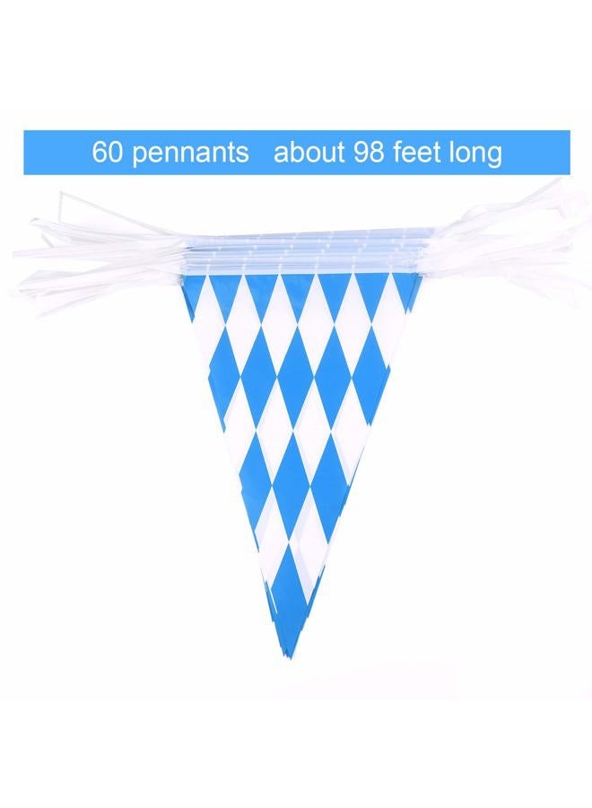 Tuparka 98 Feet Oktoberfest Bavarian Pennant Banner Flag, Oktoberfest Decorations Octoberfest Party Supplies - Image 4