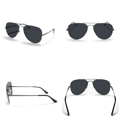 PRIVEL XXL Size Extra Large Classic Polarized Aviator Sunglasses 150MM for Big Wide Head Men Ultralight UV400 Protection Glasses (SM001ASP-3) - Image 2