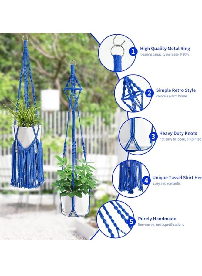 انتيكيانو شماعات نباتات مكرمية - Image 2