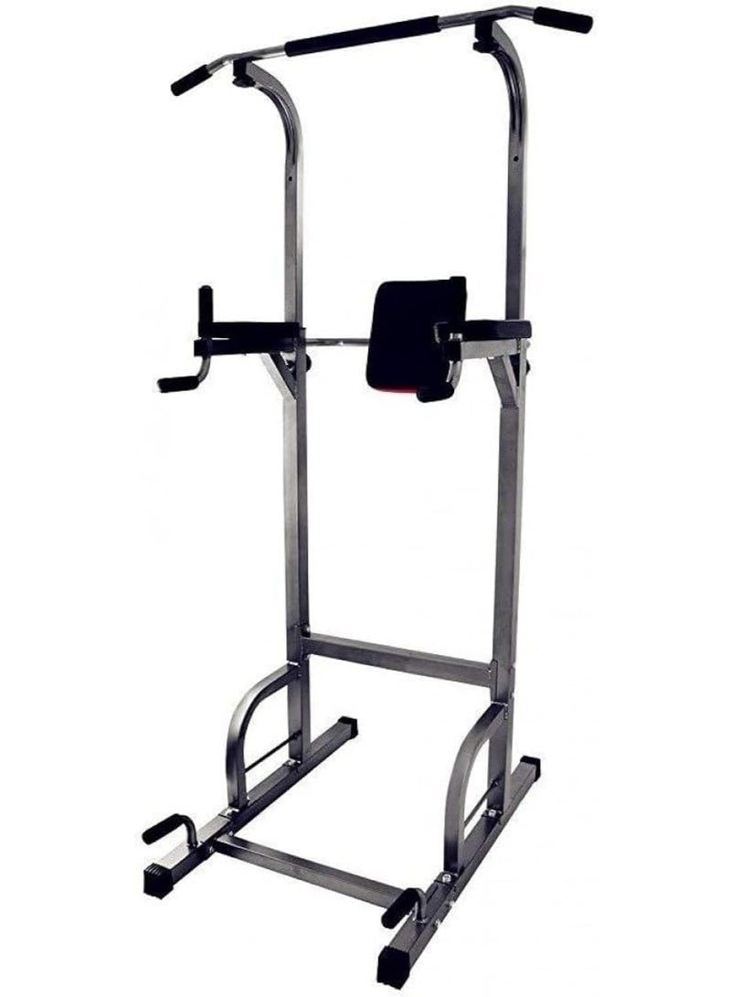 جهاز تمارين متعدد الوظائف من BANASSER SPORTS – بار سحب وتمارين البطن 95×67×205 سم – مصنوع من الفولاذ المقاوم للصدأ لتقوية الجسم واللياقة البدنية في المنزل أو الجيم