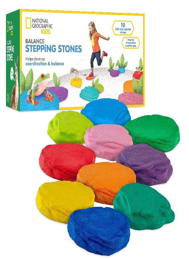 NATIONAL GEOGRAPHIC NATIONAL GEOGRAPHIC Stepping Stones For Kids - 10 ...