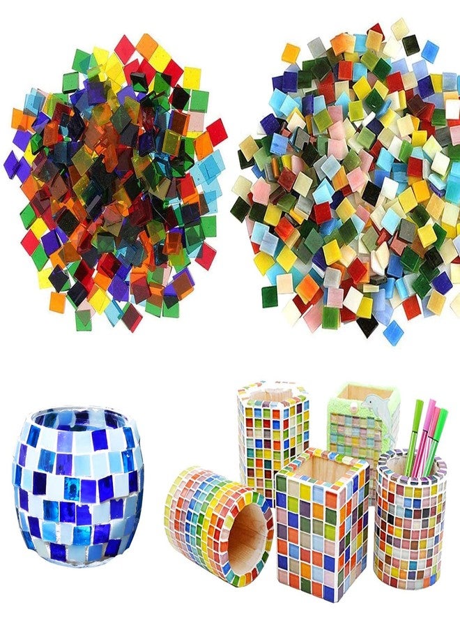 53 Arts Resin Stone Crystal Mosaic - Colorful Decorative Stones for DIY Crafts, Art, and Home Decor - Image 1
