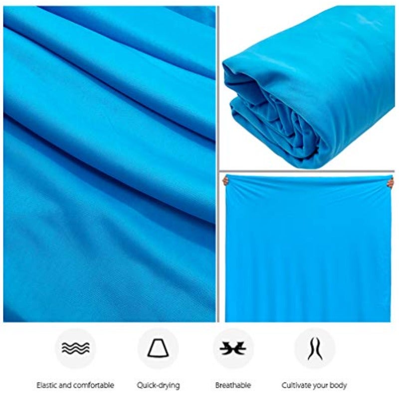 طقم معدات السيلك العلوية الفاخر لليوغا العلوية، حبل هزاز ب_LENGTH:10 أمتار، عرض:2.8 متر، مناسب للرياضات الجوية والرقص والأداءات الهوائية - Image 4