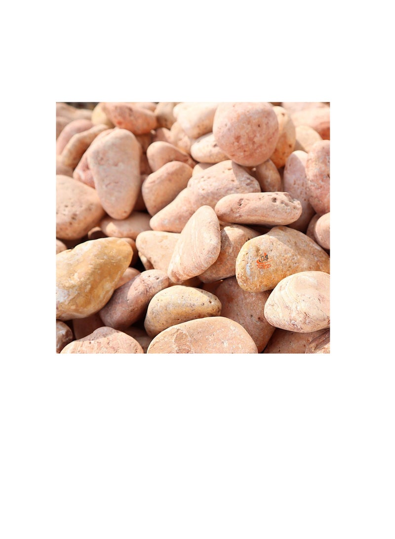 KNP Red Forest River Stone Natural Garden Material 5-8 cm 10kg - Image 3