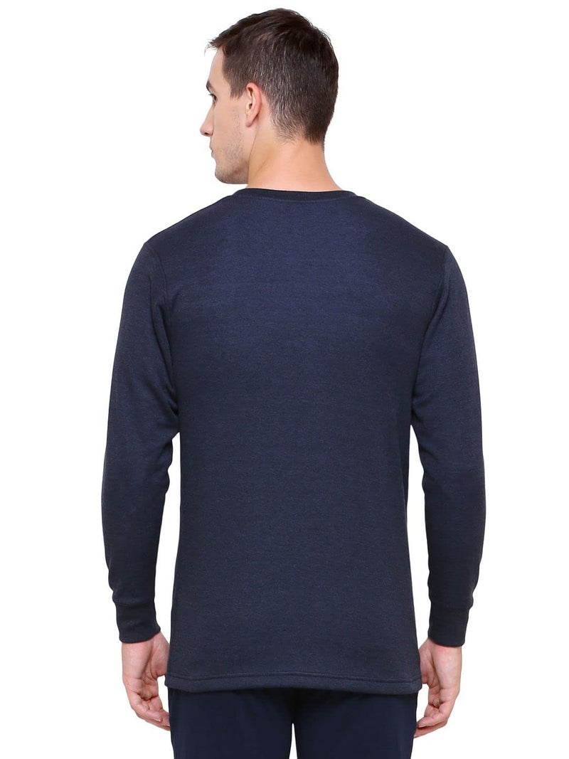 BODYCARE Heat MAX - Fur Fleece Inside Men Round Neck fuull Sleeves Thermal Gold Plus Premium Range for Very high Warmth - Image 2