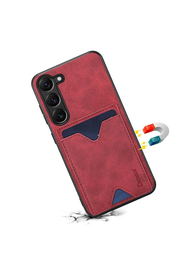 دينيور جراب لهاتف Samsung Galaxy S24+ 5G من البولي يوريثان مع حامل وفتحة للبطاقات - Image 4