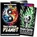 Metaphoracle True or False Flame A Blunt Love Oracle for Relationship Clarity by Safarah Starchild Deck of 64 Tarot Sized Cards with Keywords and Meanings on Them - Image 2
