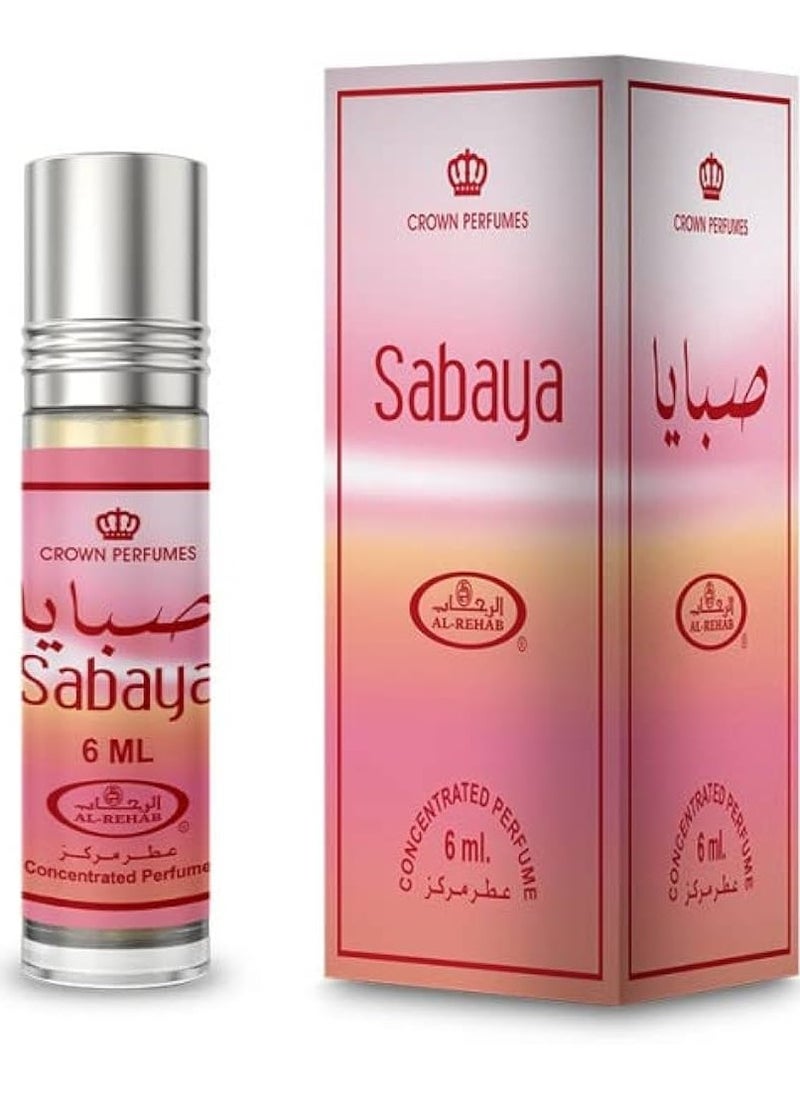 CROWN PRINCE - Al Rehab 6-Piece Sabaya Concentrated Perfume Oil 6ml - Image 1