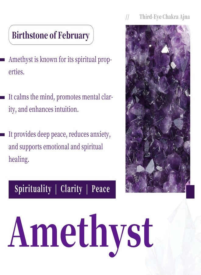 SUNYIK Natural Amethyst Crystal Ball with Wood Stand, Druzy Geode Sphere Ball Fengshui Divination for Easter, 2.00-2.36 Inches - Image 2