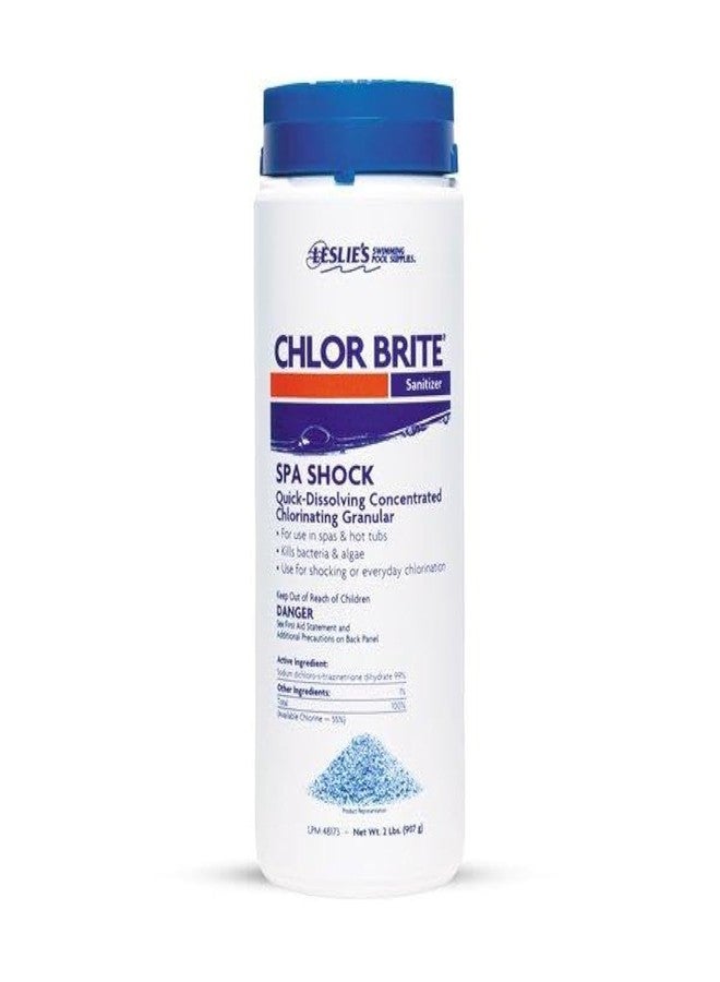 Leslie's Chlor Brite Sanitizer Spa Shock 2 Lbs - Image 1