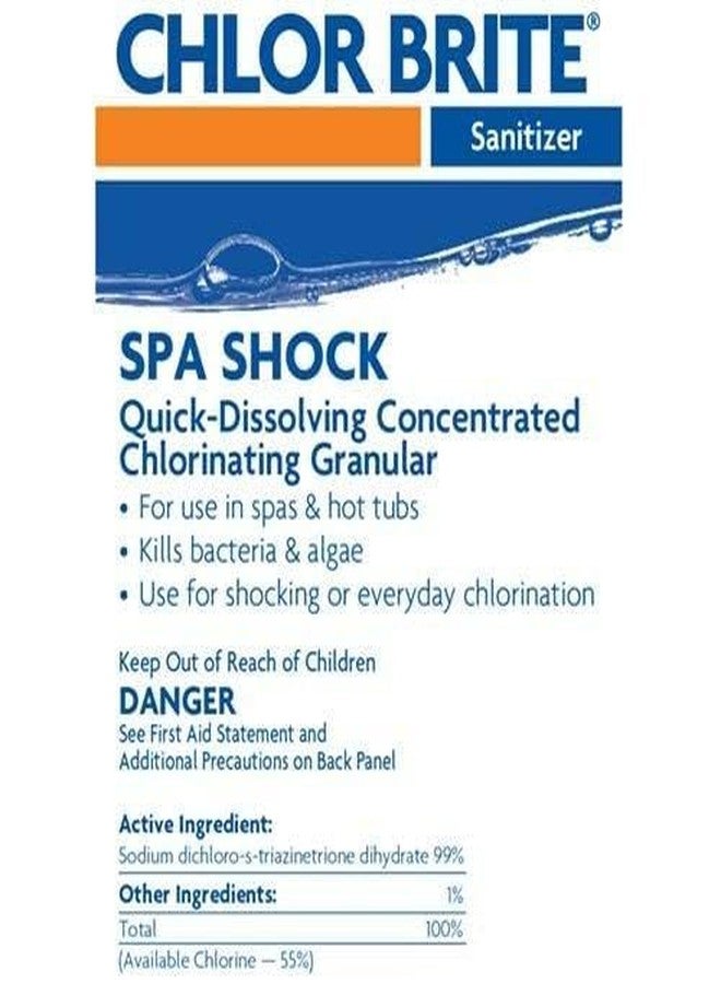 Leslie's Chlor Brite Sanitizer Spa Shock 2 Lbs - Image 3