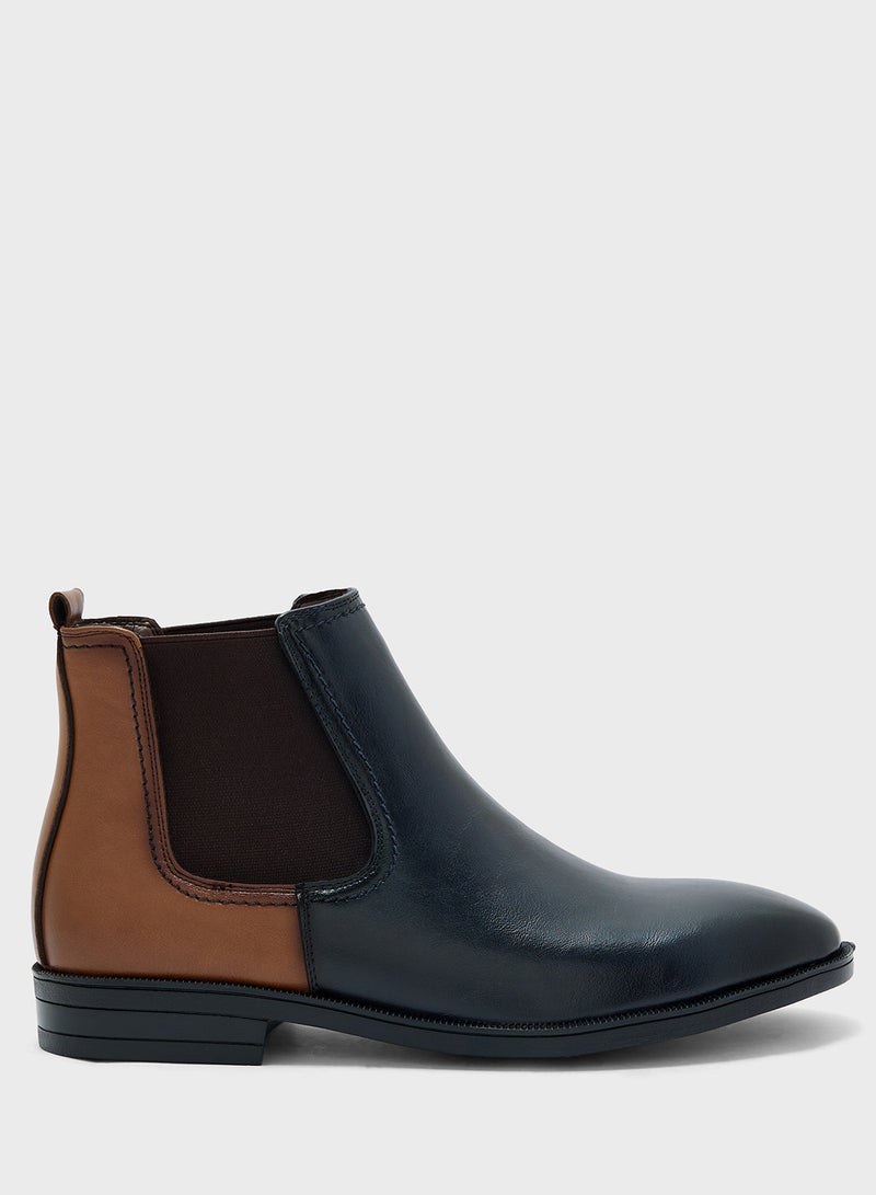 Robert Wood Color Block Chelsea Boots  - Image 1