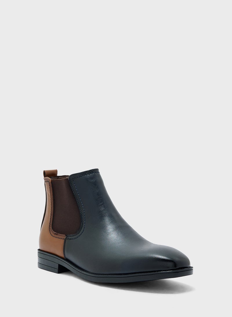 Robert Wood Color Block Chelsea Boots  - Image 2