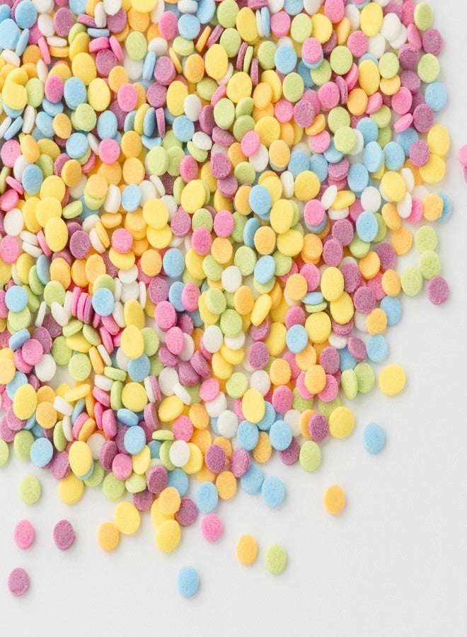 Sweets Indeed Dye Free Rainbow Sprinkles, No Artificial Dyes, Edible Sprinkle Mix, Perfect for Cake Decorations, Baking, Ice Cream, Cookies, Cupcake Topper (Dye Free Confetti Circle) - Image 4