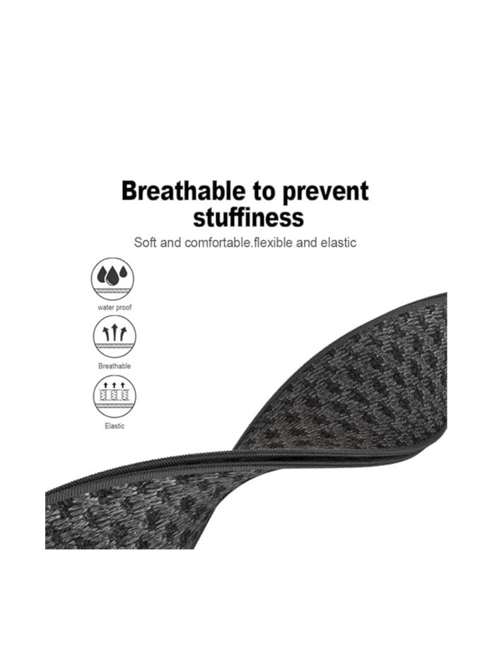 RinGinG Breathable Cashmere-Elastic Wristband for Whoop 4.0 – Durable adjustable woven strap with cashmere-nylon blend, engineered for round-the-clock wear during sleep monitoring, gym workouts, and activity tracking. Combines moisture-wicking comfort and strap adjustability for seamless band replacement. Tool-free installation  - Image 3