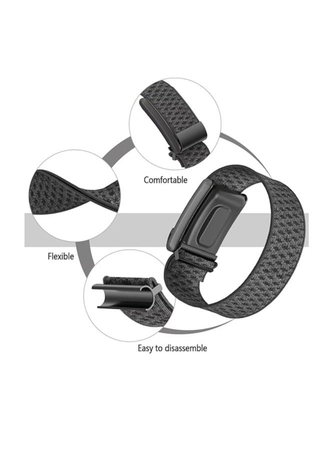 RinGinG Breathable Cashmere-Elastic Wristband for Whoop 4.0 – Durable adjustable woven strap with cashmere-nylon blend, engineered for round-the-clock wear during sleep monitoring, gym workouts, and activity tracking. Combines moisture-wicking comfort and strap adjustability for seamless band replacement. Tool-free installation  - Image 5