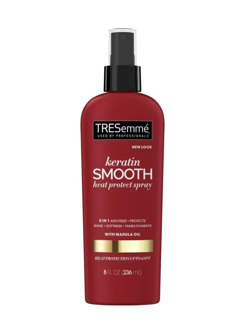 TRESemmé Expert Selection Heat Protection Spray, Keratin Smooth, 8 oz, Packaging may vary