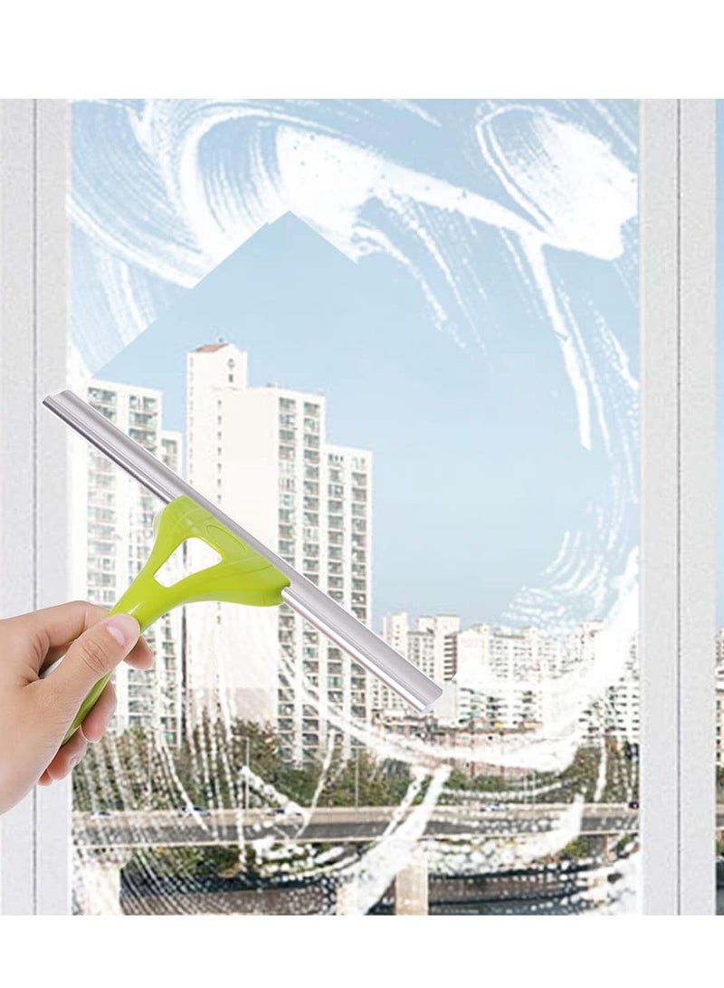 SYOSI Window Squeegees with Spray Bottle, 2 in 1 Window Cleaning Tool for Windows, Window Cleaning Shower Glass Squeegees, Household Window Mirror Squeegee for Home Cleaning, Glass Door, Tile Wall, Car - Image 2