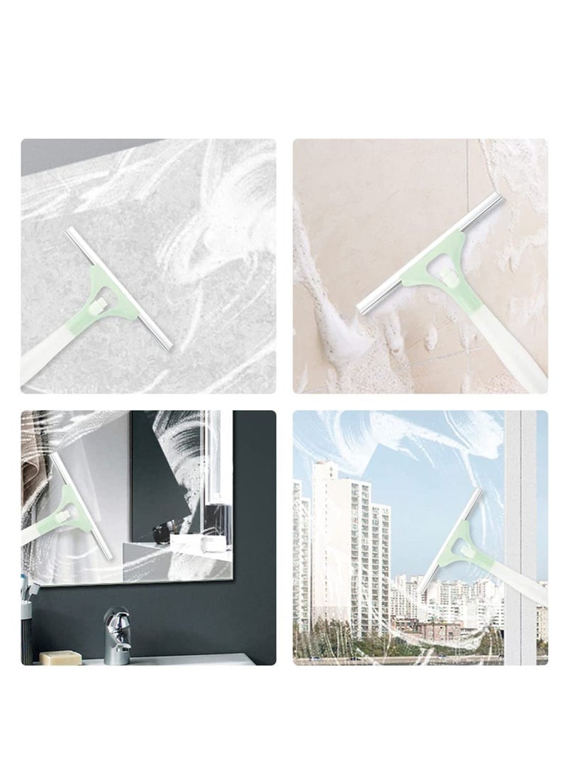 SYOSI Window Squeegees with Spray Bottle, 2 in 1 Window Cleaning Tool for Windows, Window Cleaning Shower Glass Squeegees, Household Window Mirror Squeegee for Home Cleaning, Glass Door, Tile Wall, Car - Image 3