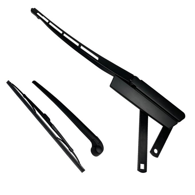Front Right Passenger Side Windshield Wiper Arm Compatible With 20072016 Audi Q7 Replaces 4L1955408B 4L1955408B1P9 With 1 Rear Wiper Arm Blade