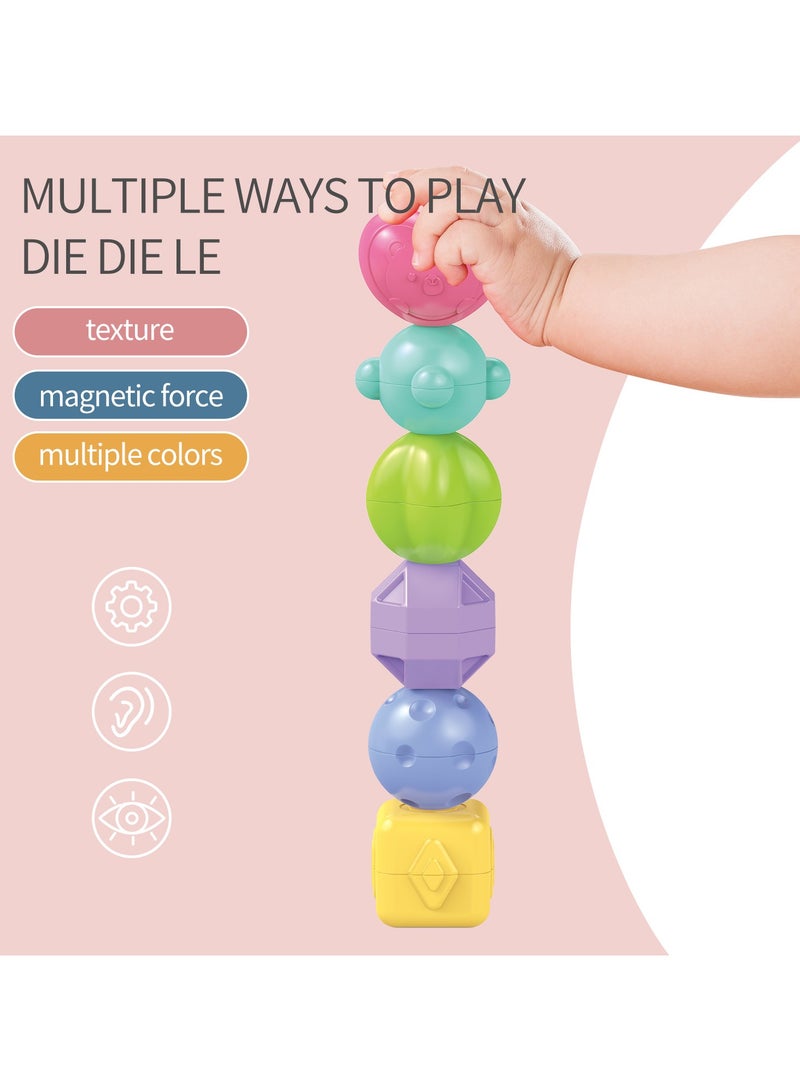 Mr. Penda Baby Activity Center Shape Sorter, 7 in 1 Sorting Box, Early Learning Interactive Montessori Toys Gifts for Toddlers Boys Girls (Random Color) - Image 5