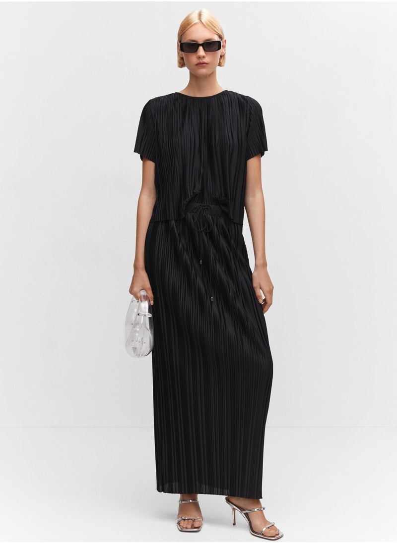 MANGO - High Waist Skirt - Image 1
