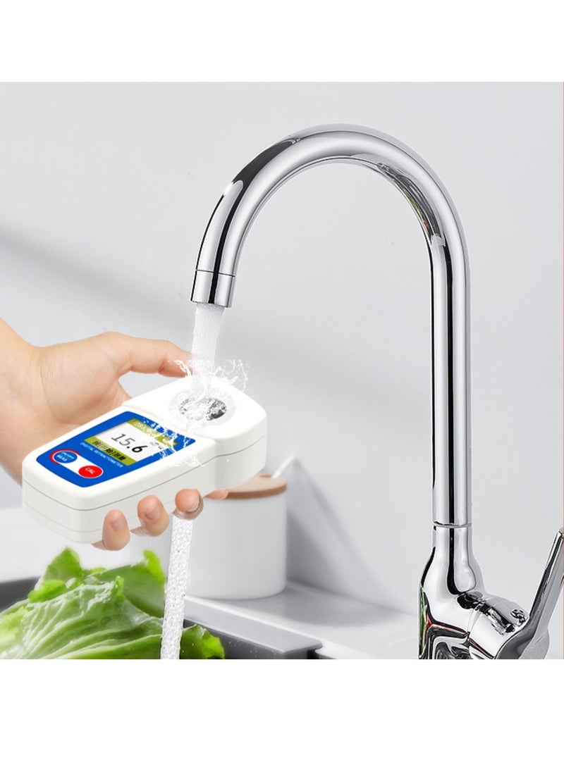 SYOSI - Digital Brix Refractometer Range 0-35% ±0.2% Range High Precision Fruit Meter with Automatic Temperature Compensation LCD Display IP65 Water and Dust Proof for Fruit Juice Coffee and More - Image 1