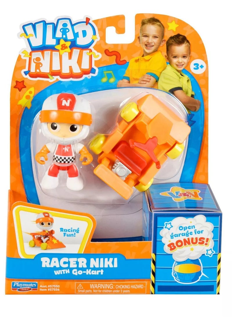 Playmates Toys - Vlad and Niki Racer Niki with Go-Kart - Image 1