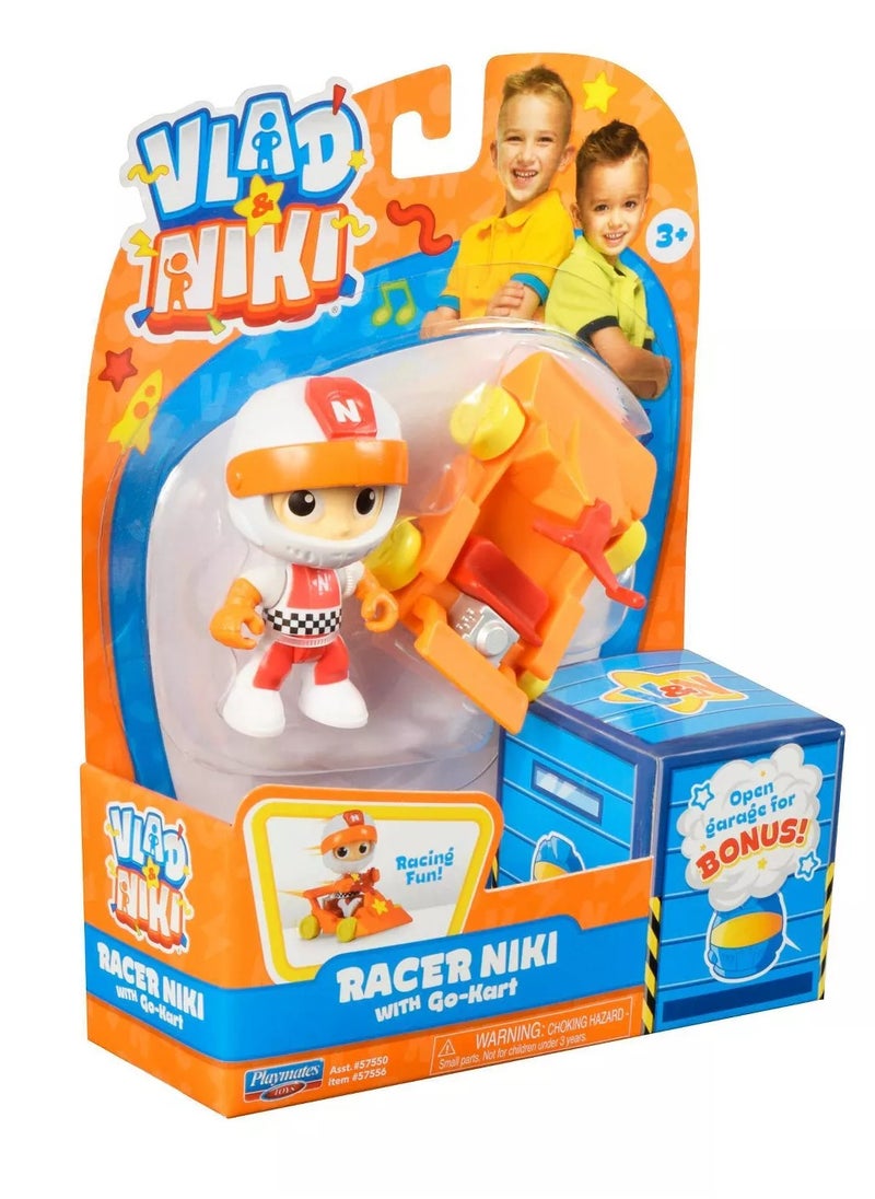 Playmates Toys - Vlad and Niki Racer Niki with Go-Kart - Image 1