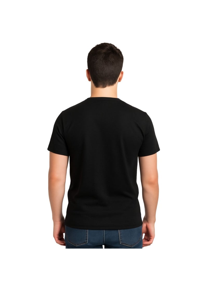 برينت شوب فور مي 10 قطع تي شيرت رجالي ممشط برقبة مستديرة للكبار 190 جرام في المتر المربع من القطن الخالص الألوان الأساسية - Image 3