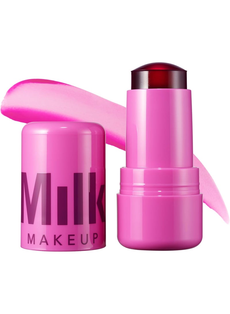 ميلك ميكب ميلك ميك اب ملون جيلي من كولينج ووتر سبلاش بيري - 0.17 اونصة - بقعة شفافة للشفاه والخدود - لمسة نهائية مائية قابلة للبناء - اكثر 1000 مسحة لكل عصا - نباتي لم يتم اختباره على الحيوانات غير شفاف - Image 1