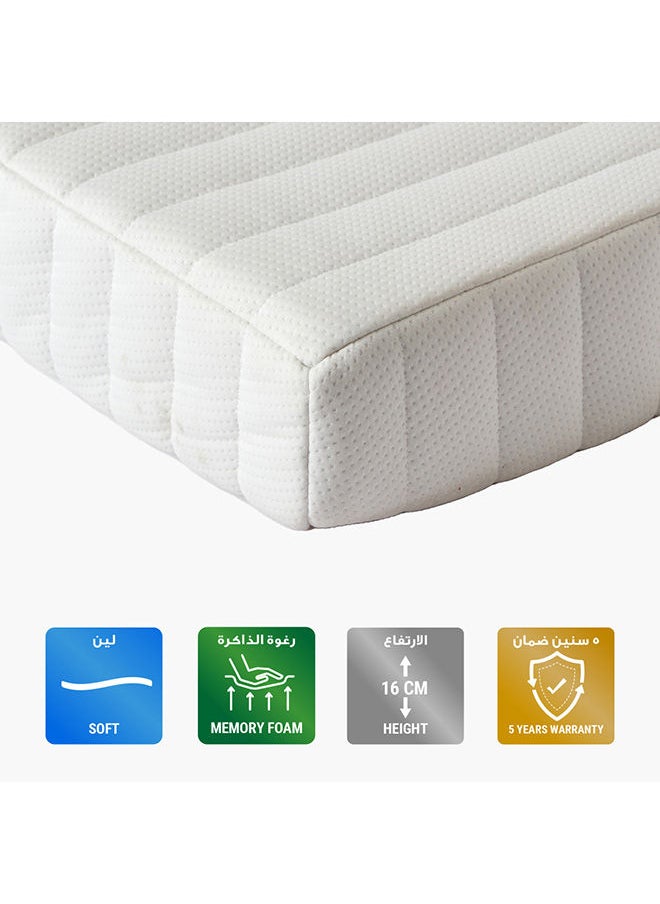 Home Box مرتبة أمبر لوكس من إسفنج الذاكرة من فيسكوز مقاس 190x16x90 سم  - Image 1