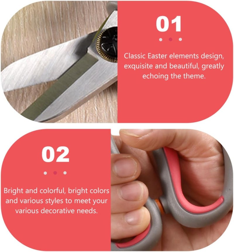 HANABASS Professional Flower Scissor and Gardening Pruning Shear for Home Use, Red Multifunctional Garden Trimmer with Sharp Blades for Floral and Plant Cutting - Image 5